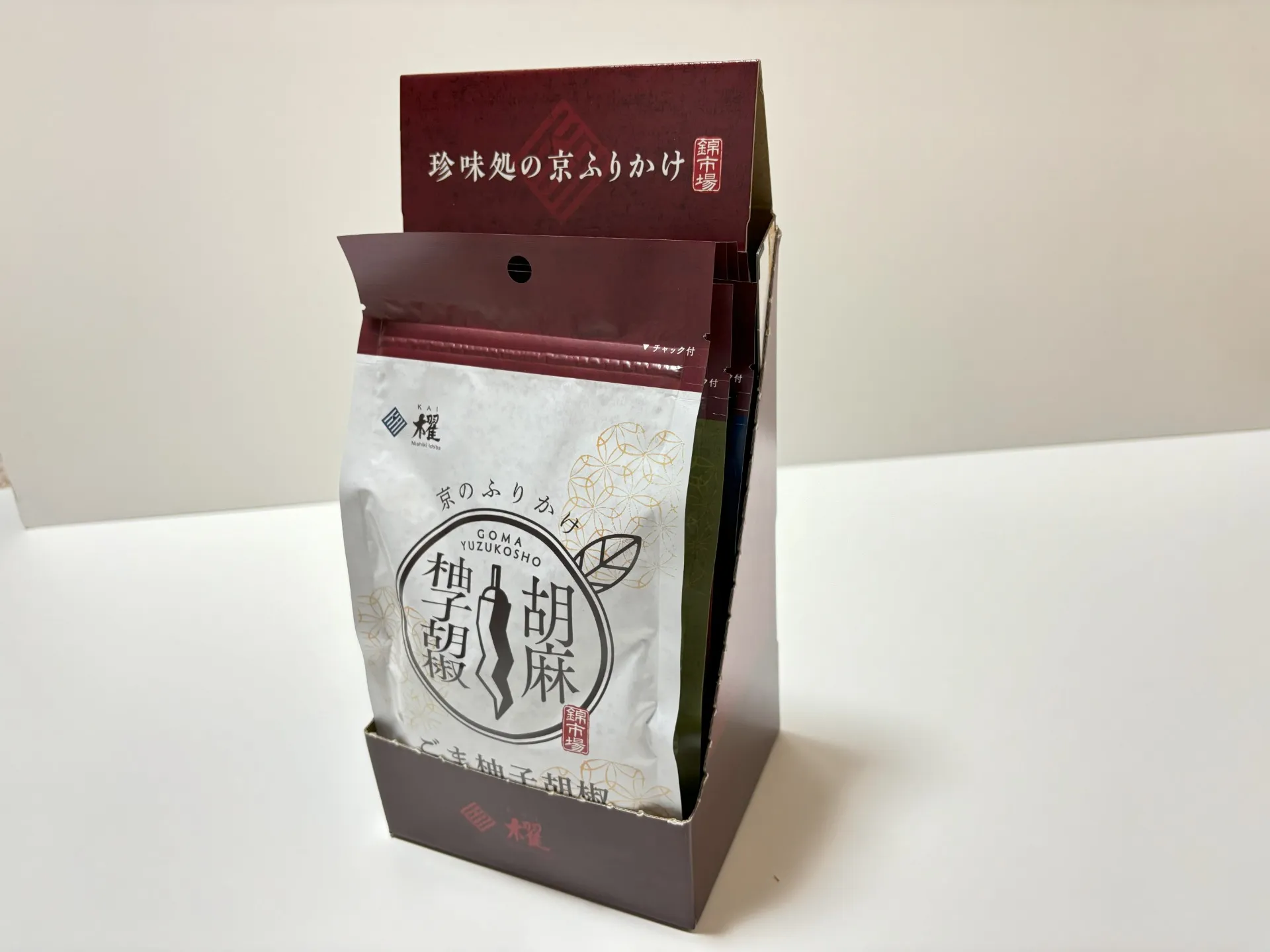 少しのスペースで販売可能「ふりかけスタック10」